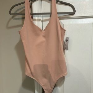 Abercrombie pink tank body suit